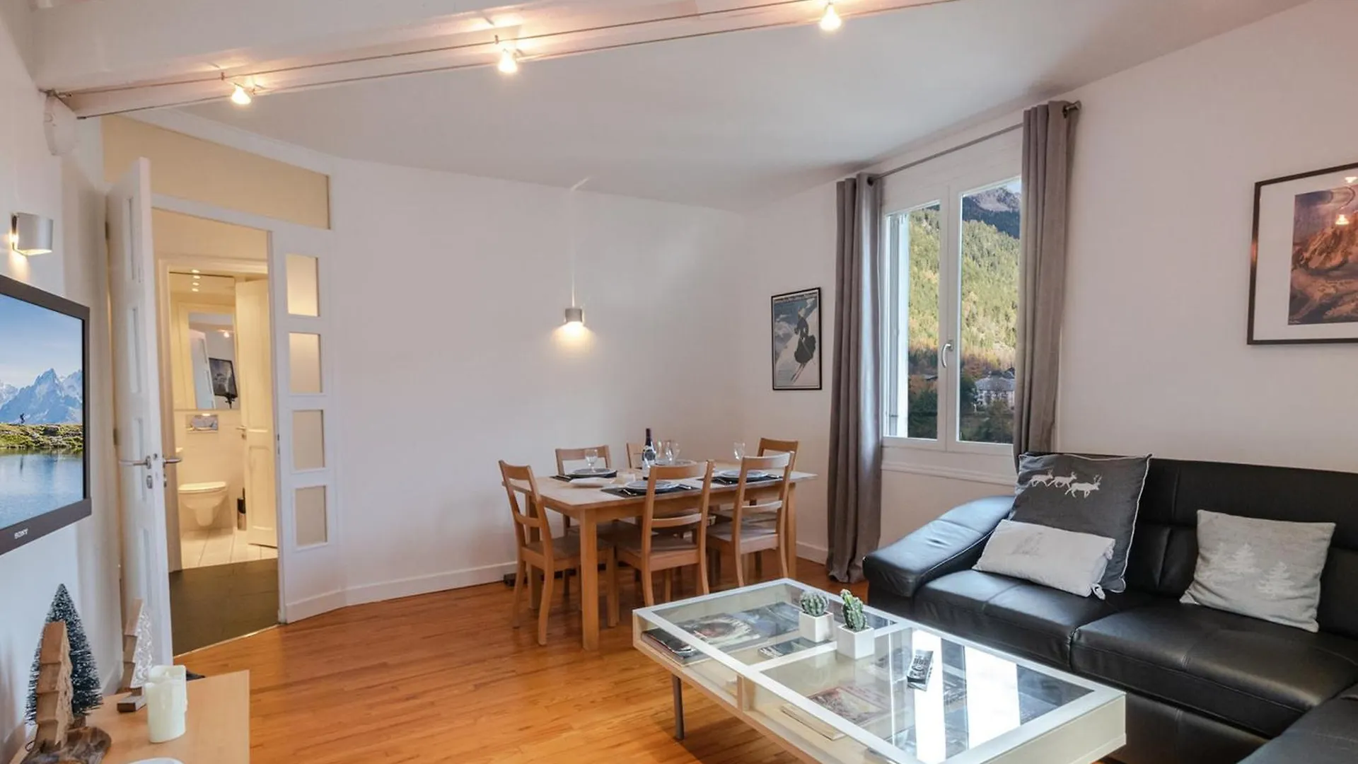 Apartmán Appartement Lumineux En Centre-Ville Avec 2 Chambres Et Wifi A Chamonix - Fr-1-343-202 Francie