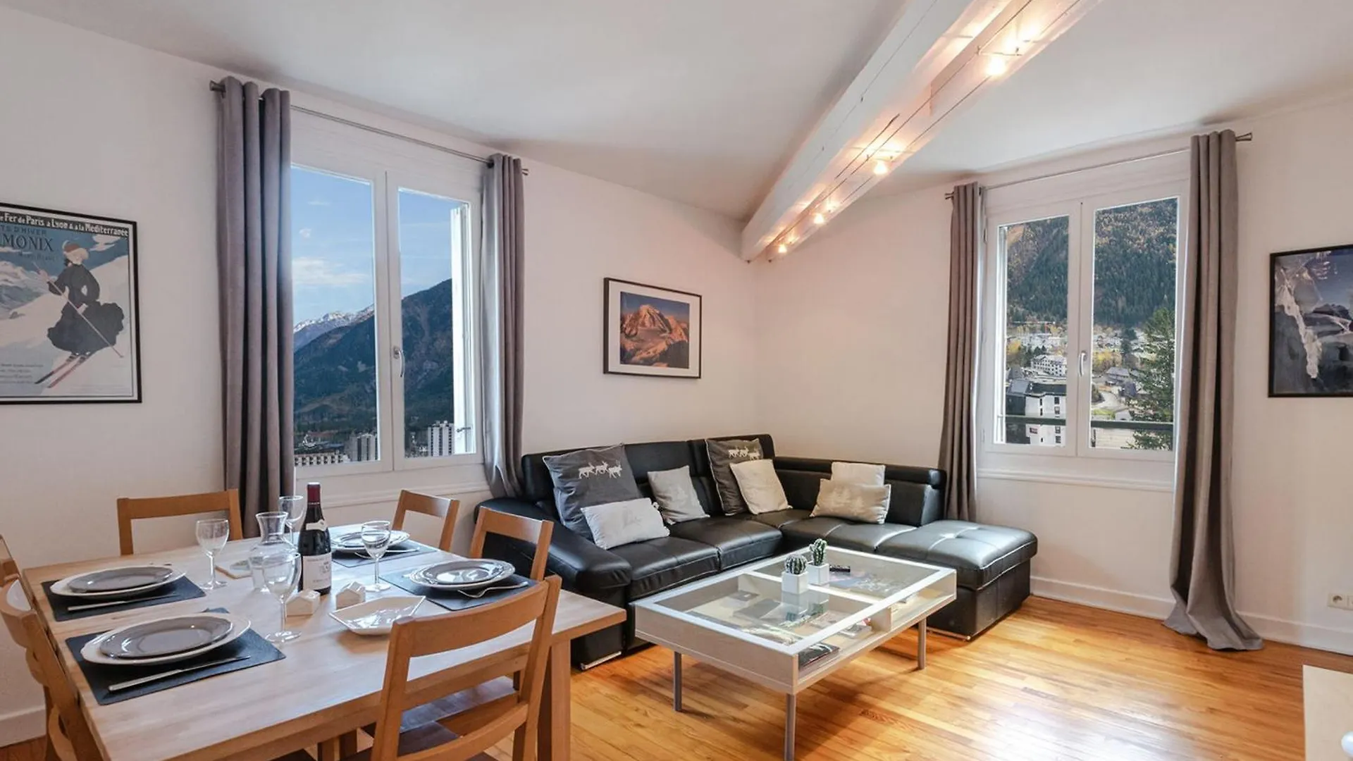 Appartement Lumineux En Centre-Ville Avec 2 Chambres Et Wifi A Chamonix - Fr-1-343-202 0*,  Francie